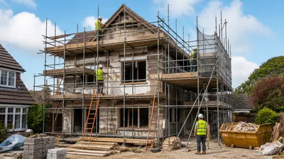 A Highcourt Scaffolding team member on a job site
