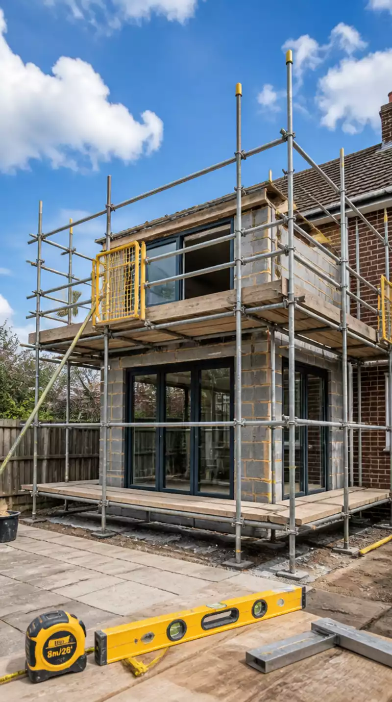 Scaffolding for Home Extensions