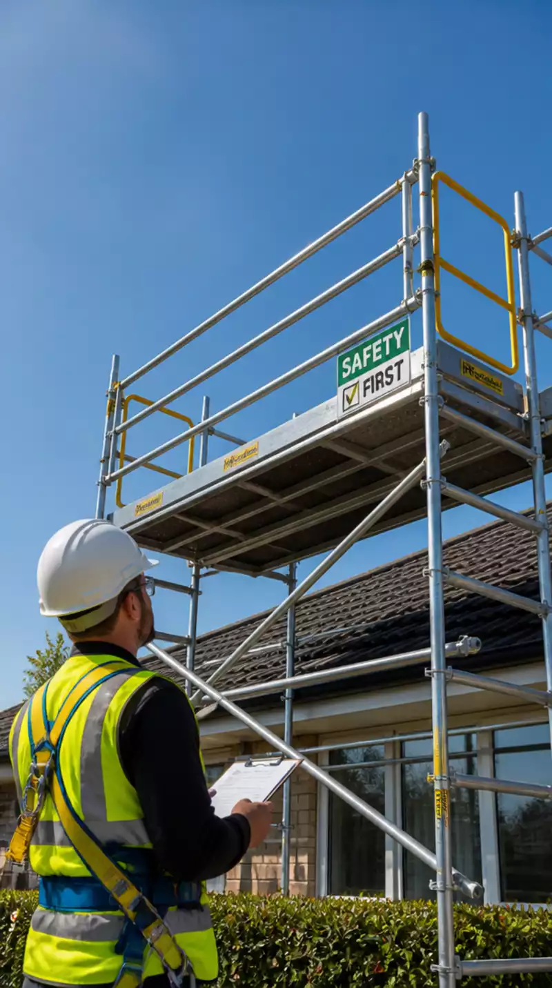 Roof Scaffolding for Home Care